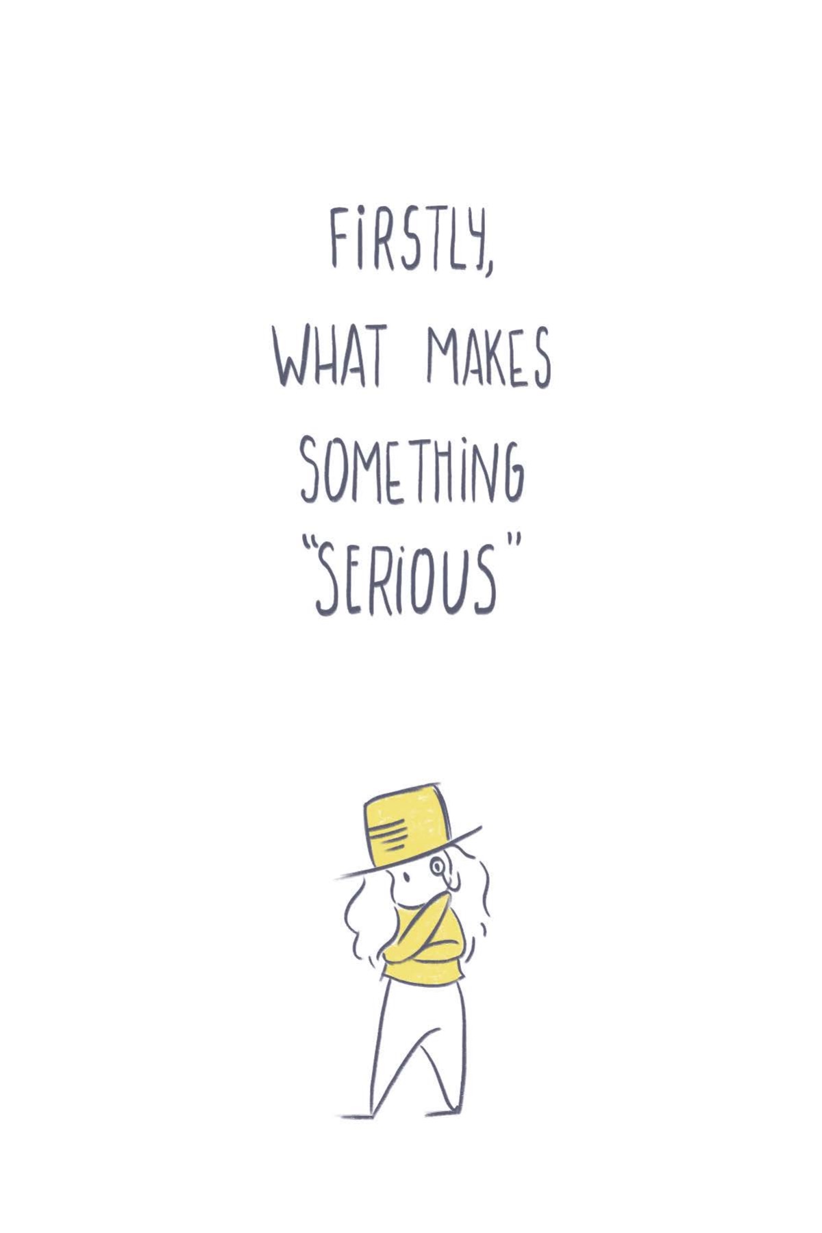 the doing serious things unseriously zine — page 2
