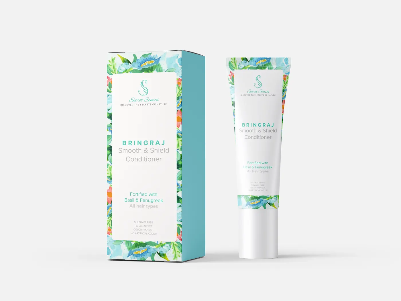 Secret Senses conditioner tube and outer box