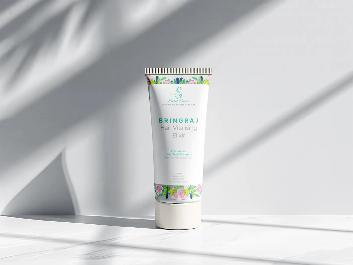 Secret Senses hair elixir tube